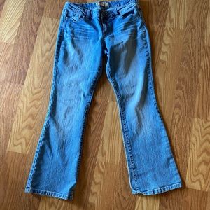 l.e.i bootcut blue jeans